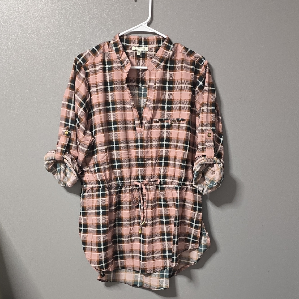 Mileage Women's 1X Spring Shirt New w/out Tags!